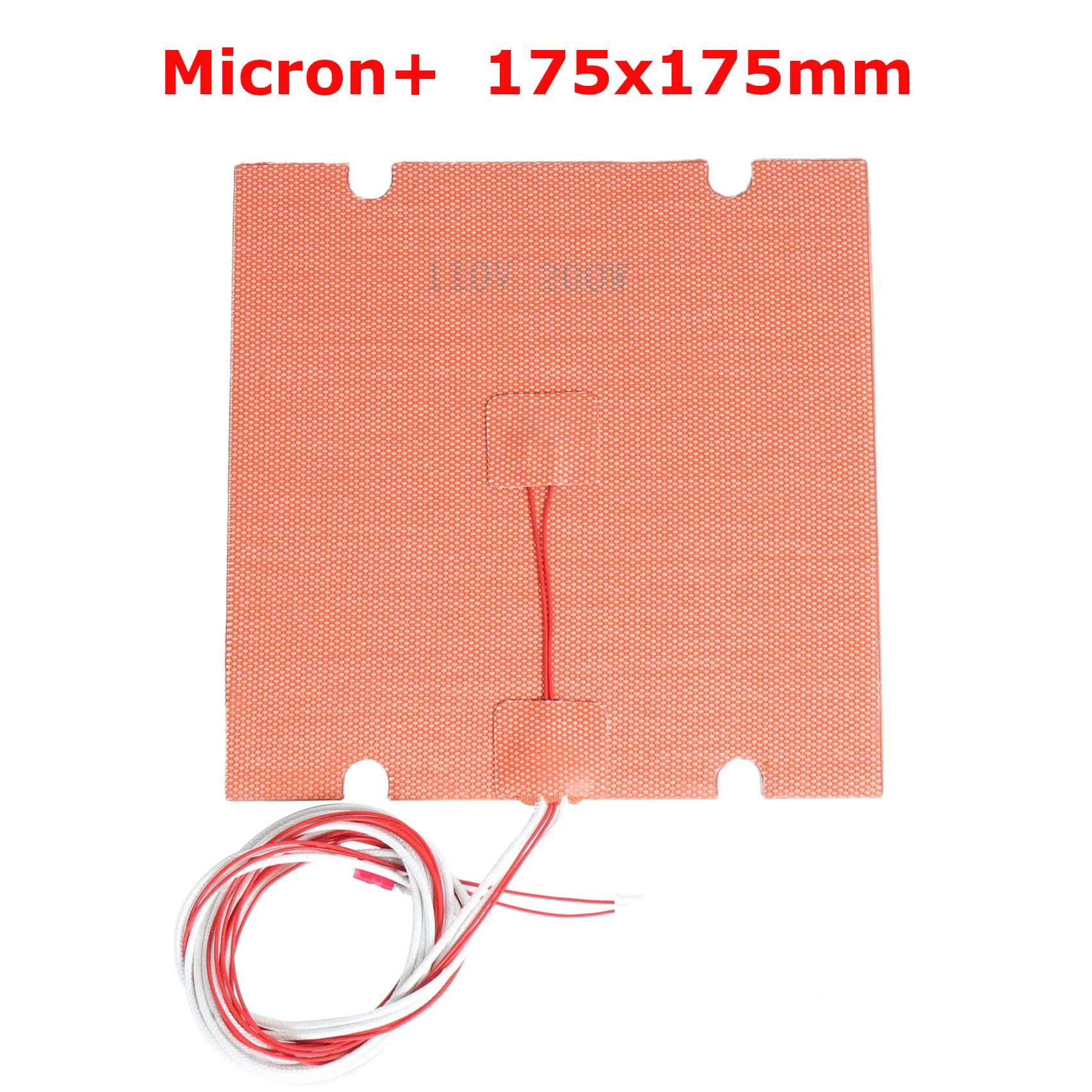 Blurolls Voron Micron + microron 180 Micron Plus Ǹ Ʈ , 110/220V 200W 175x175mm Ǹ AC  3D  ǰ